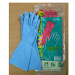 găng tay cao su nam long màu xanh - 20404