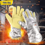 Găng tay chịu nhiệt 500, Para & Nhôm lá size L GT615-132