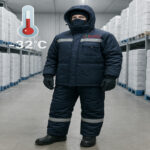 Quần áo bảo hộ lao động dùng trong kho lạnh âm -32°C KL616-32